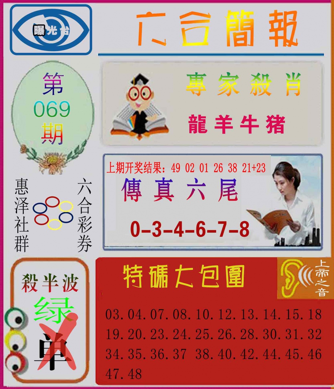 069期六合简报[图]
