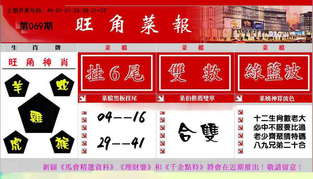 069期旺角菜报[图]