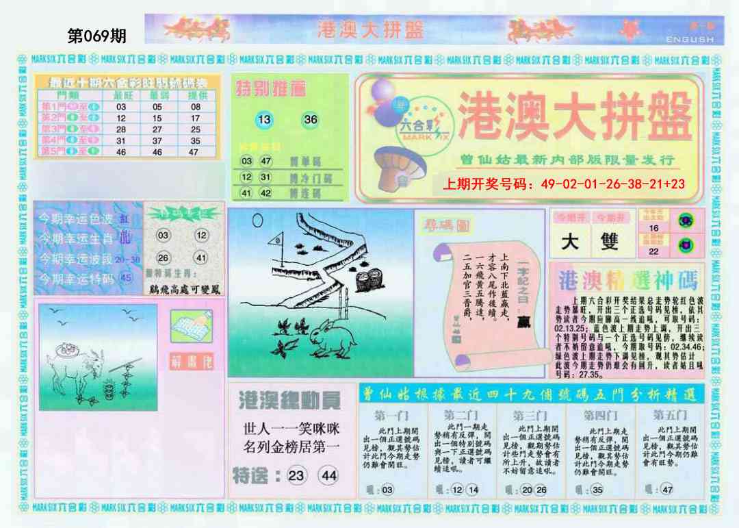 069期港澳大拼盘A[图]