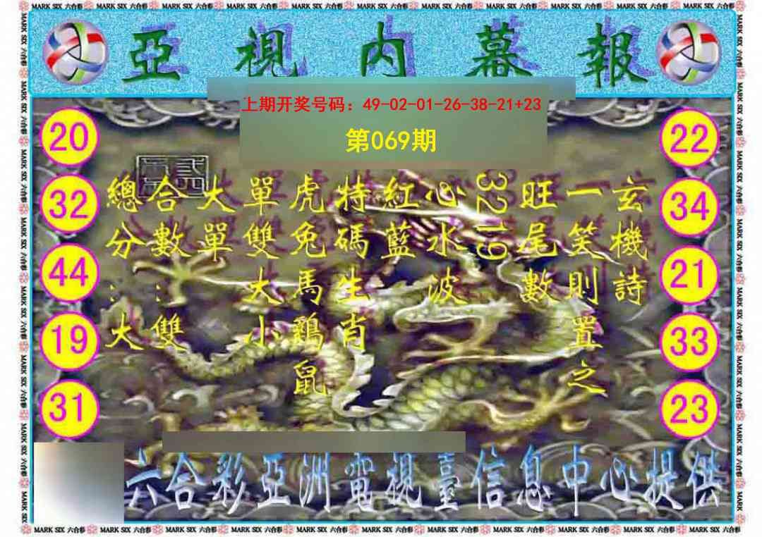 069期亚视内幕报[图]