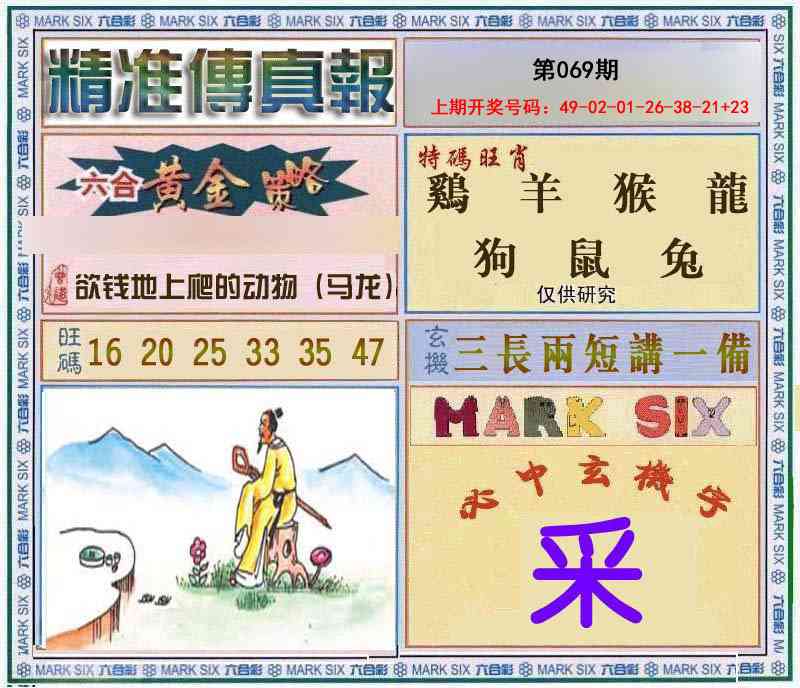 069期精准<傳真報>[图]