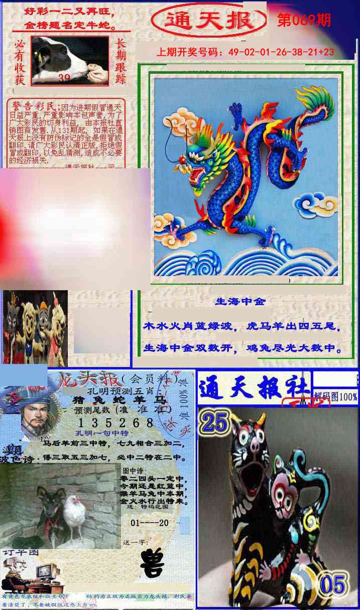 069期实力通天报[图]