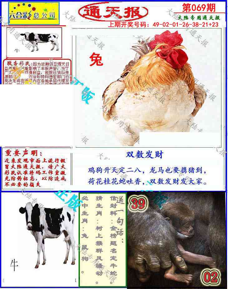069期大陆通天报[图]