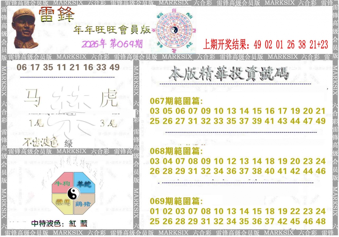 069期雷锋鼠年旺旺版[图]