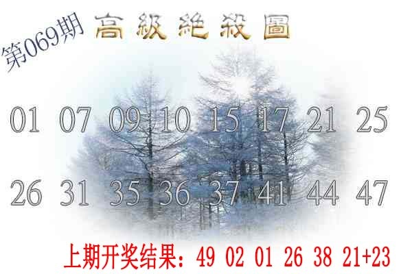 069期高级内部绝杀[图]