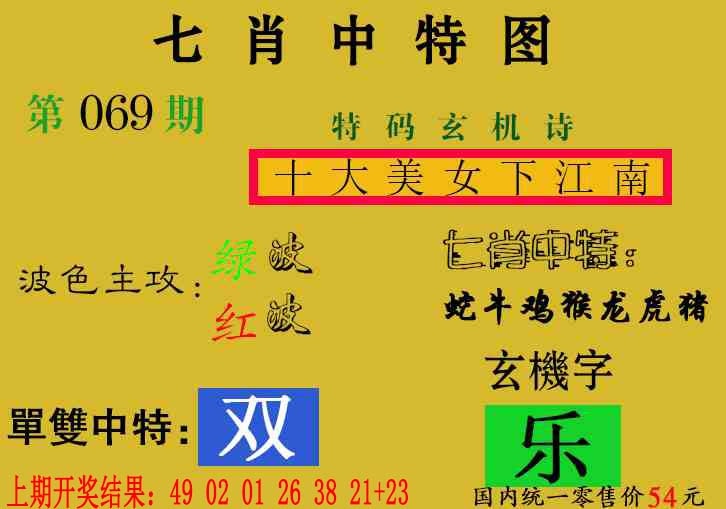 069期七肖中特[图]