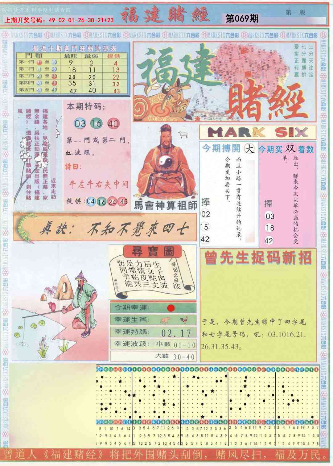 069期福建赌经A[图]