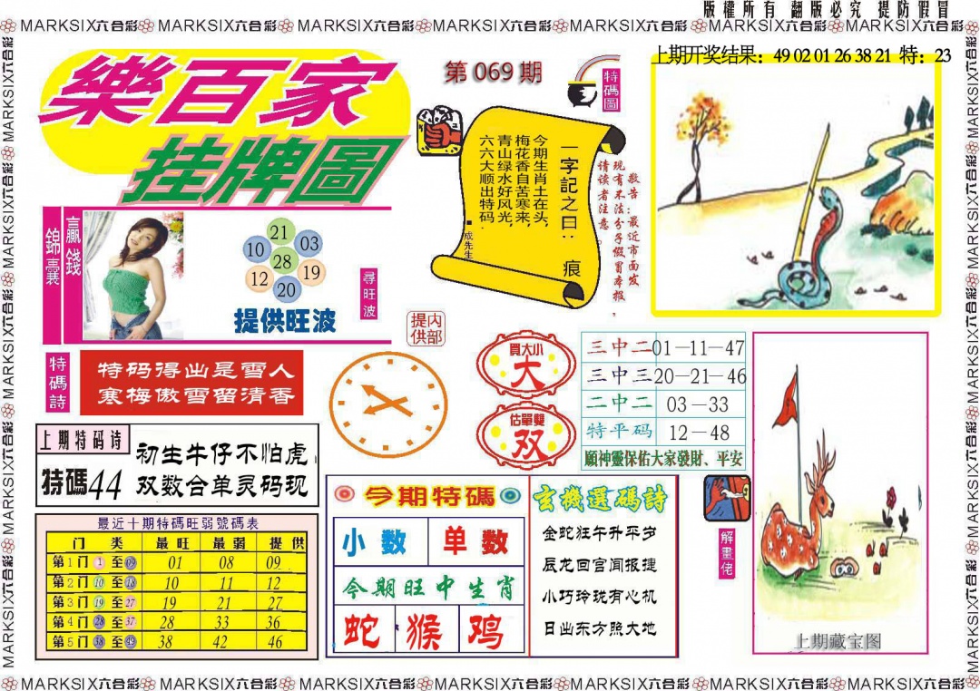 069期乐百家挂牌图[图]