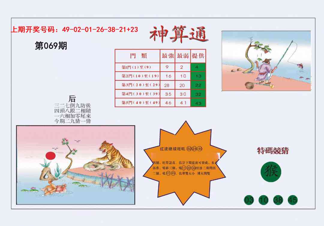 069期4-台湾神算[图]