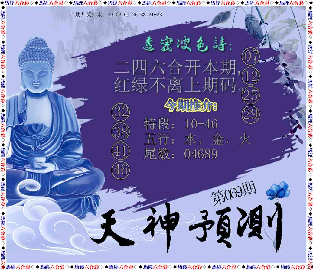069期天神预测[图]