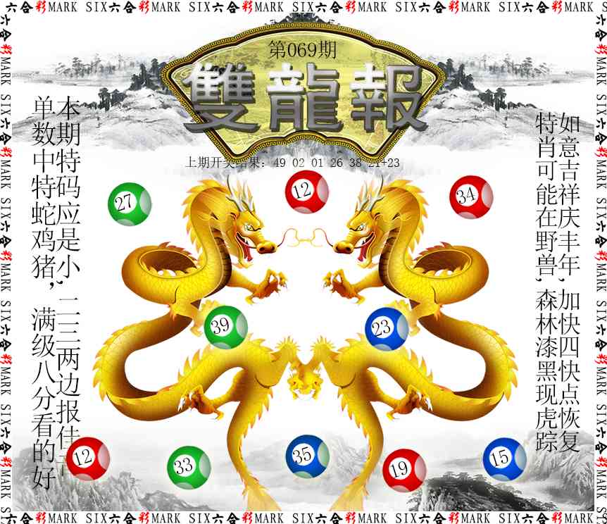 069期双龙报[图]