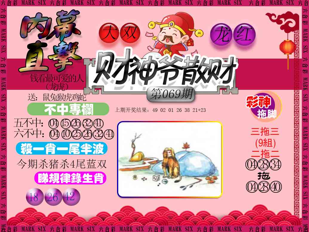 069期财神爷散财[图]