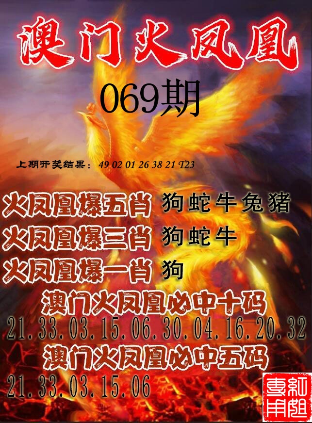 069期火凤凰[图]