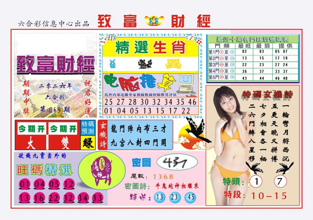 069期致富财经[图]