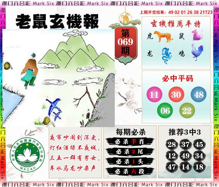 069期老鼠玄机报[图]