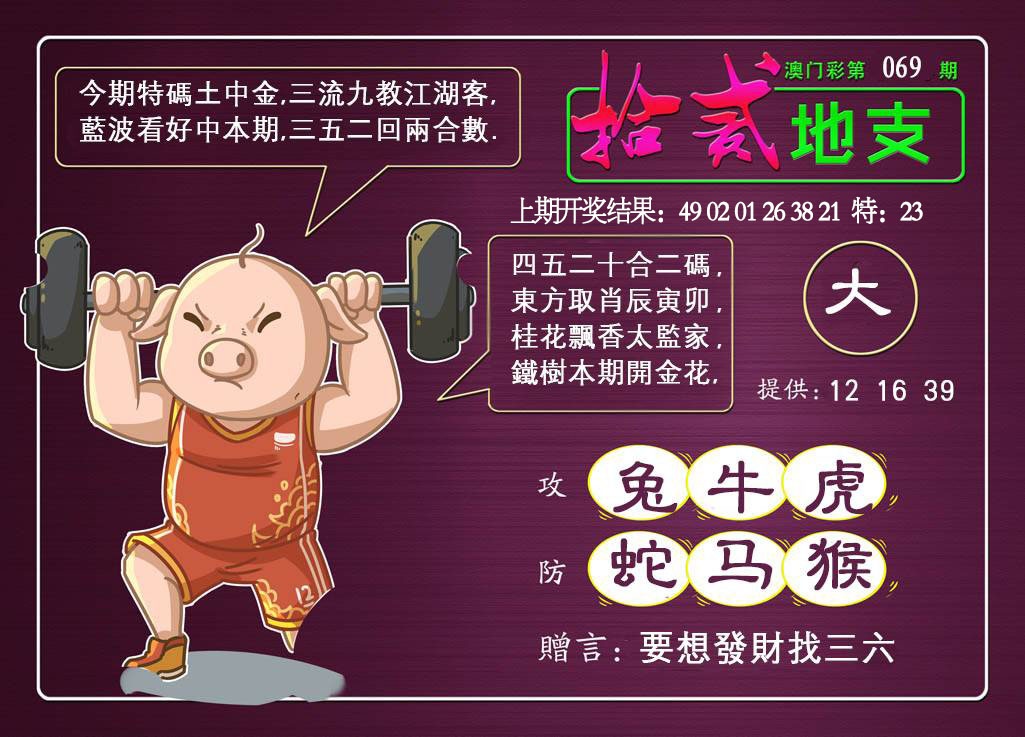 069期十二地支[图]