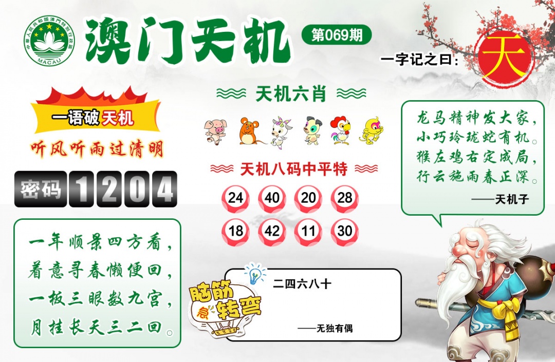 069期澳门天机[图]