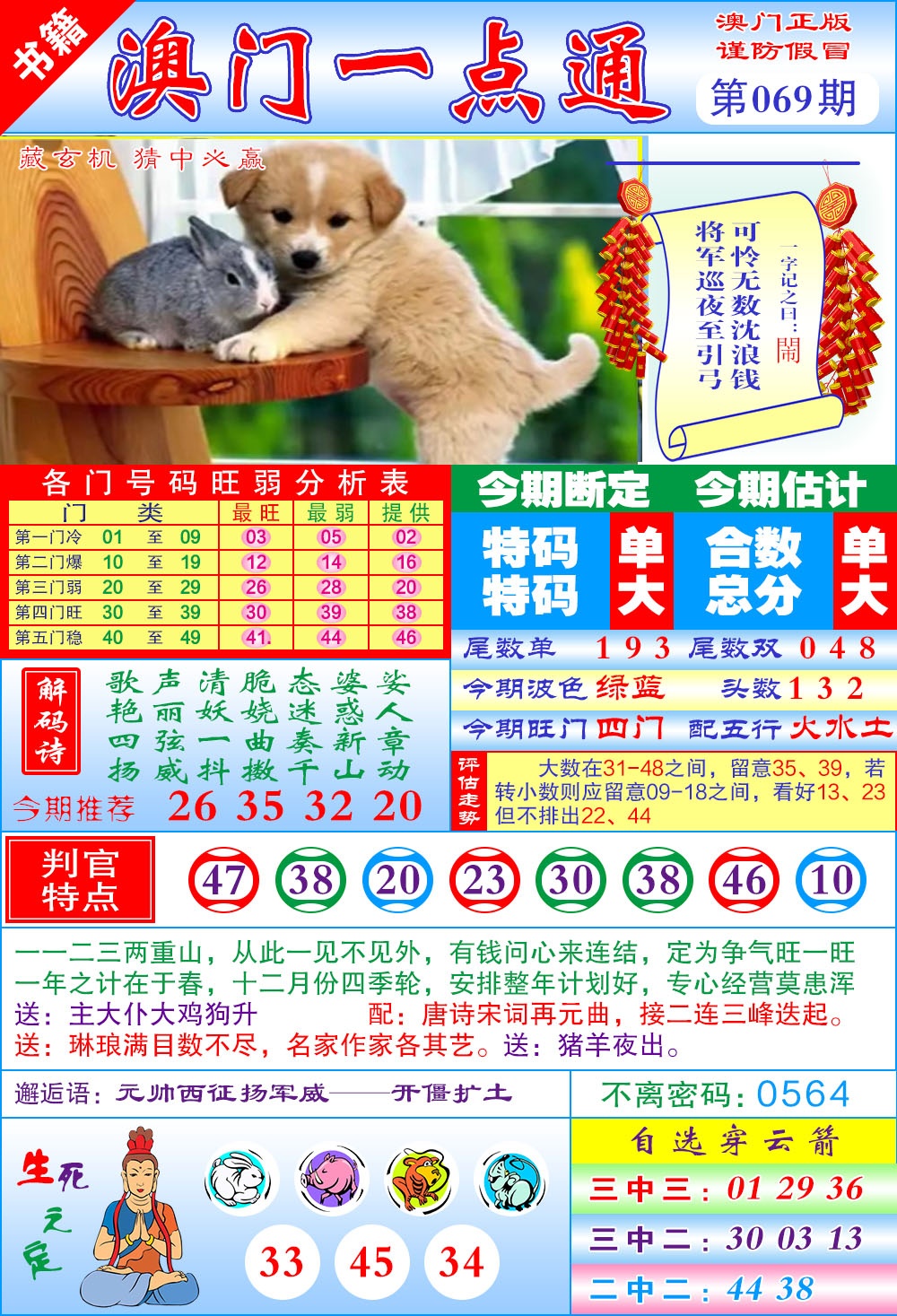 069期澳门一点通[图]
