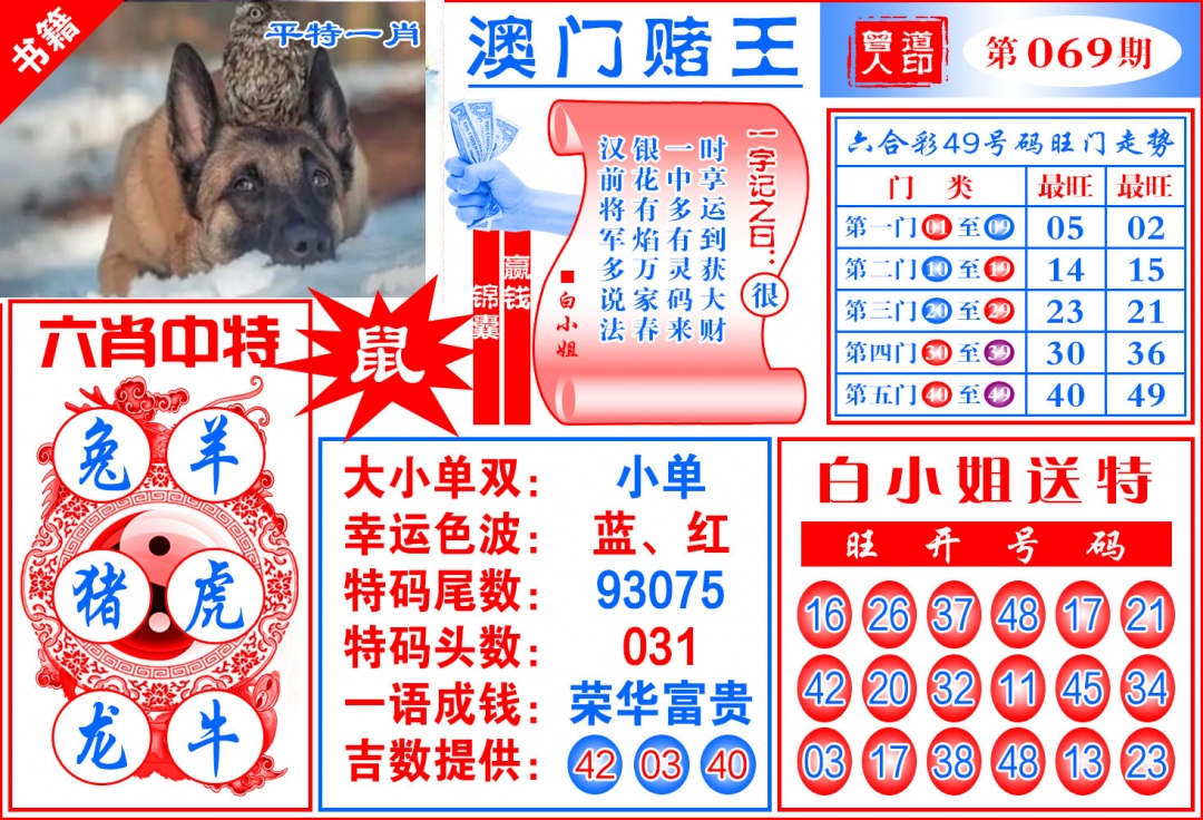 069期澳门赌王天书[图]