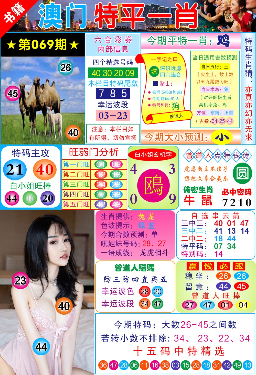 069期澳门一霸[图]