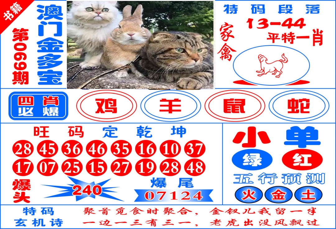 069期澳门金元宝[图]