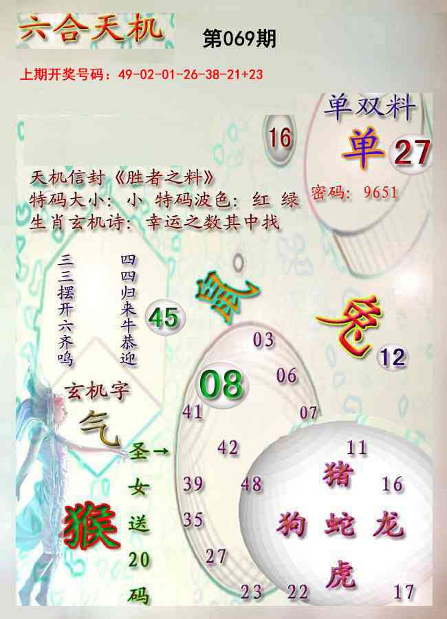 069期天机报[图]