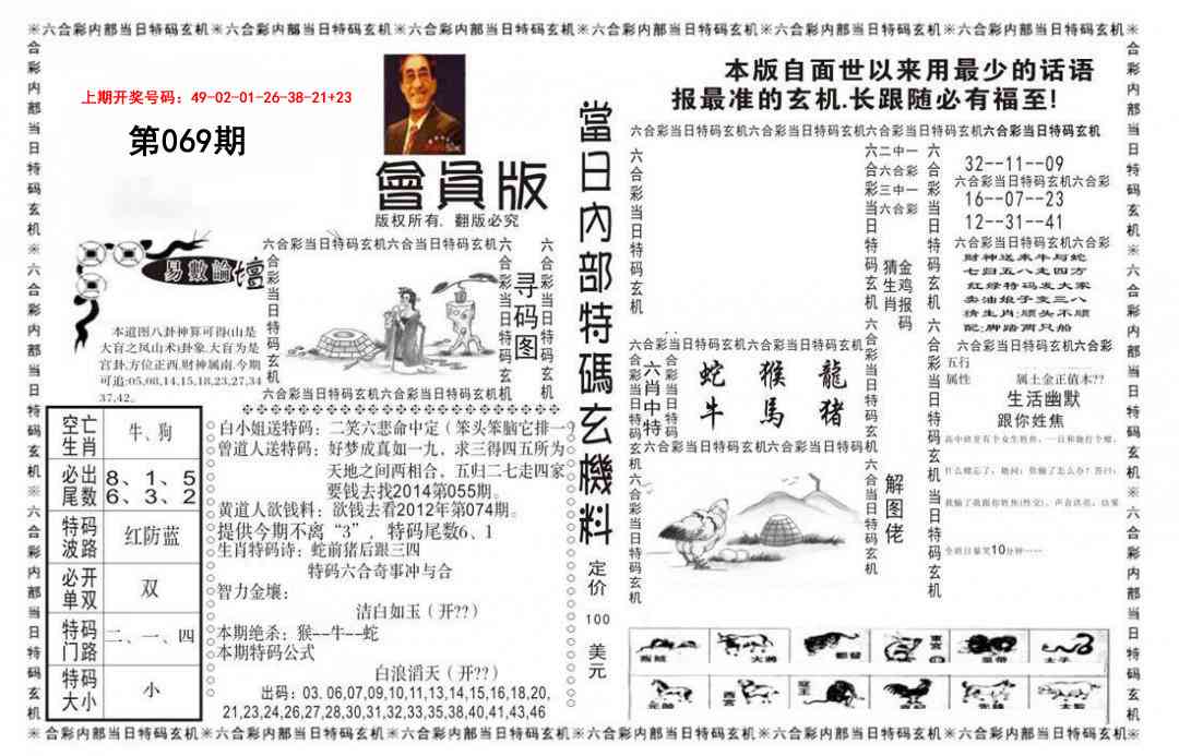 069期当日特码玄机报[图]