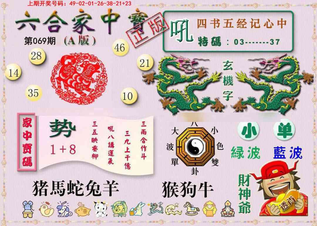 069期六合家中宝A[图]