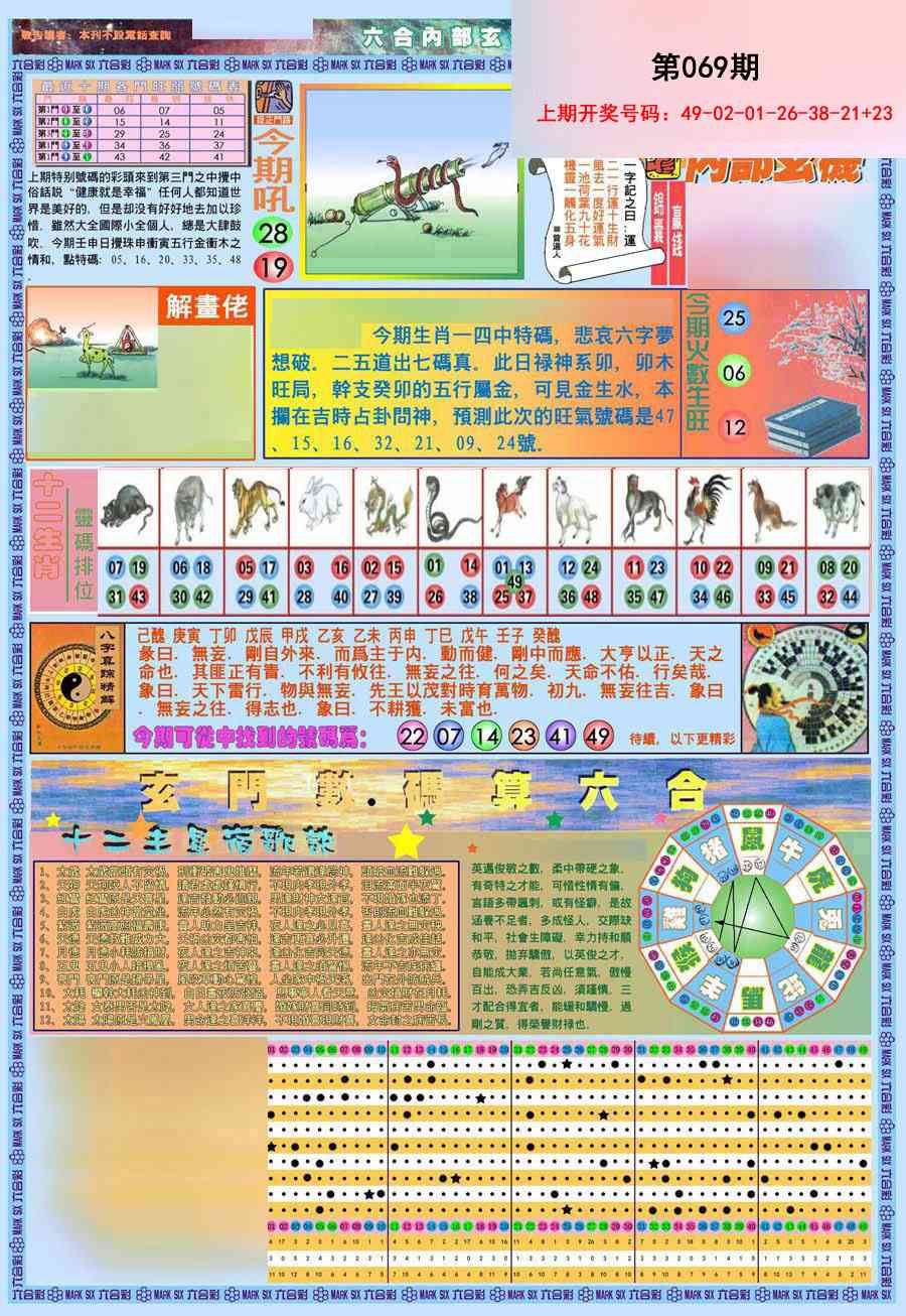 069期(新版)内部玄机A[图]