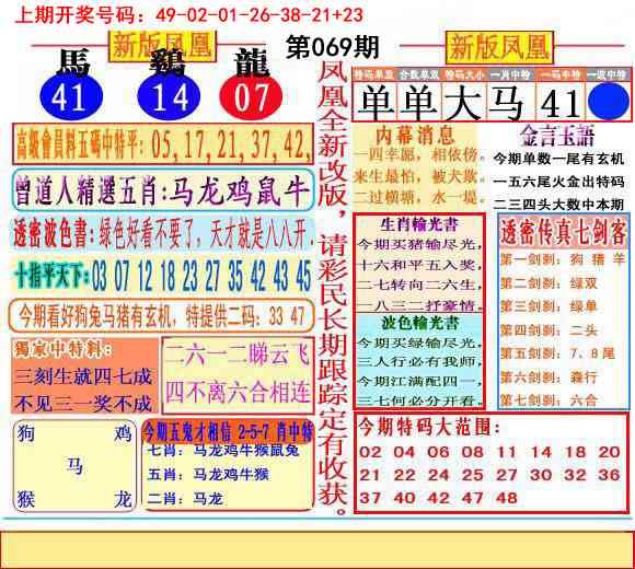 069期二代凤凰报[图]