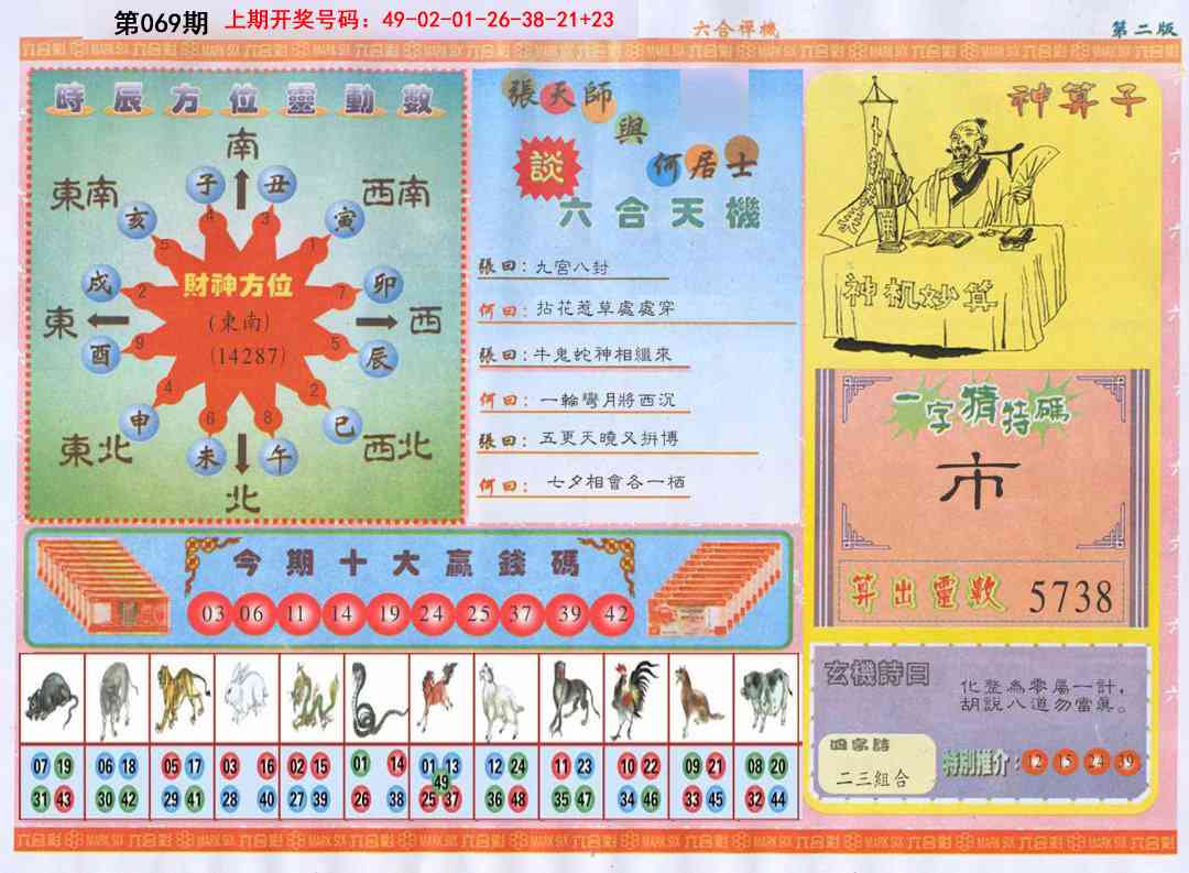 069期六合禅机B[图]