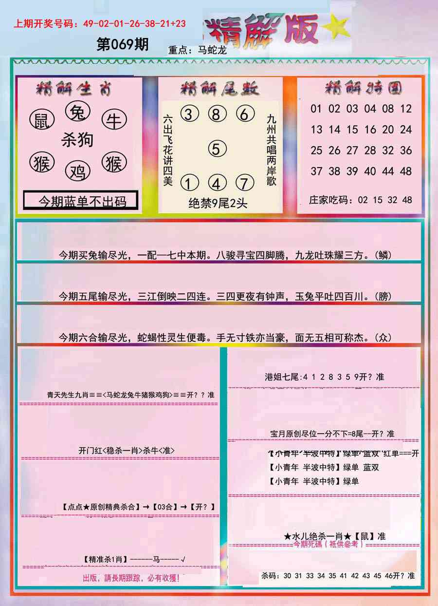 069期精解版[图]