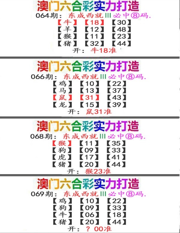 069期东成西就[图]