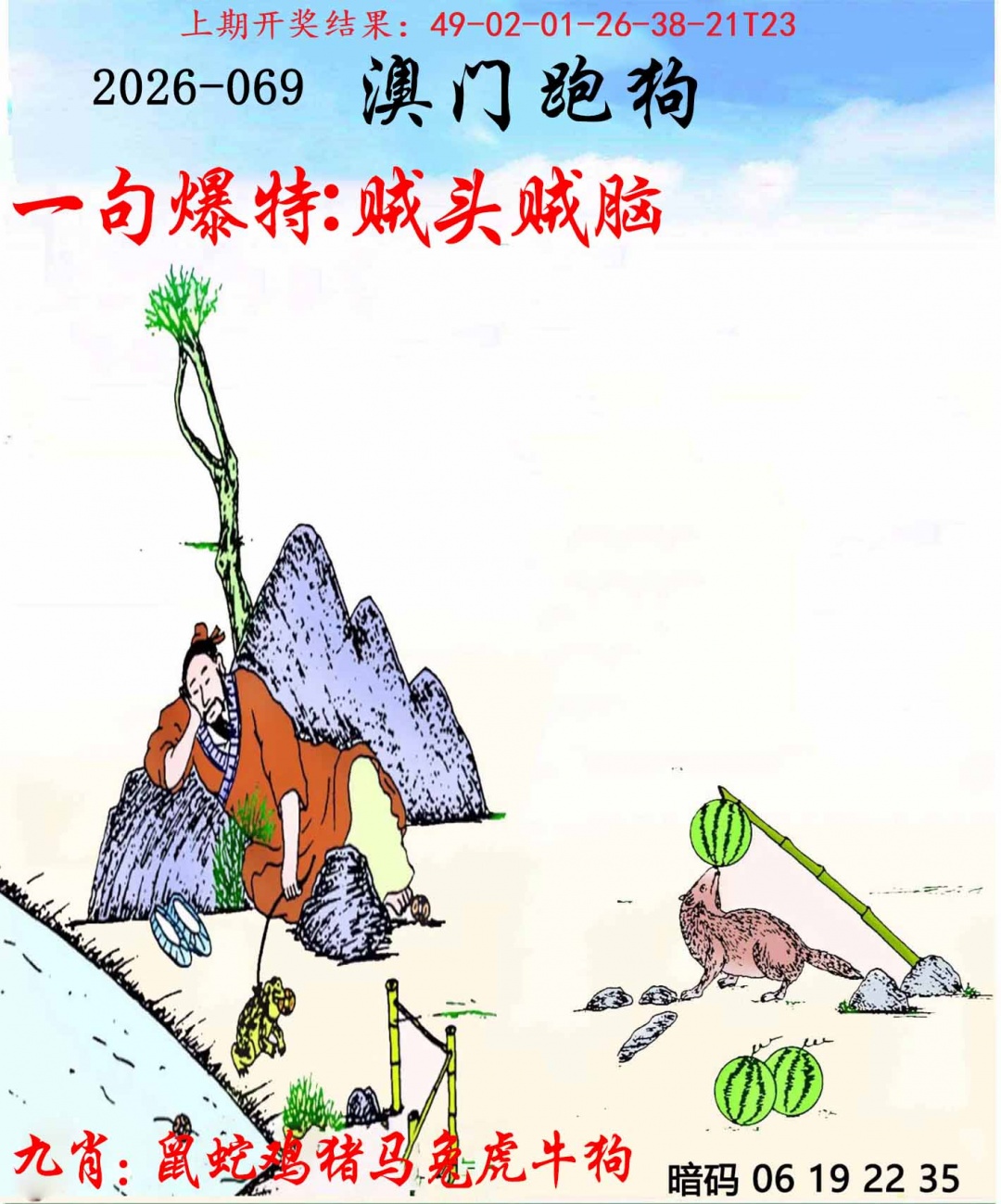 069期另版跑狗[图]